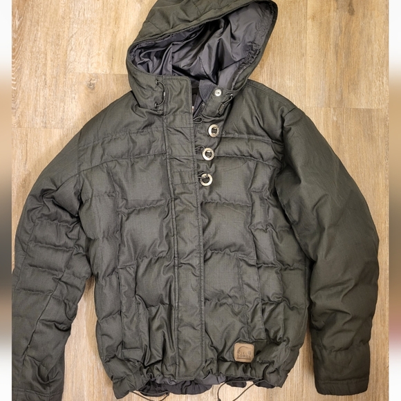 Sorel Winter Jacket Size Medium Black - Picture 1 of 9